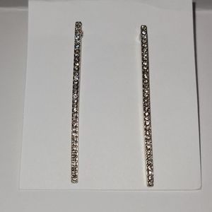 Rhinestone earrings